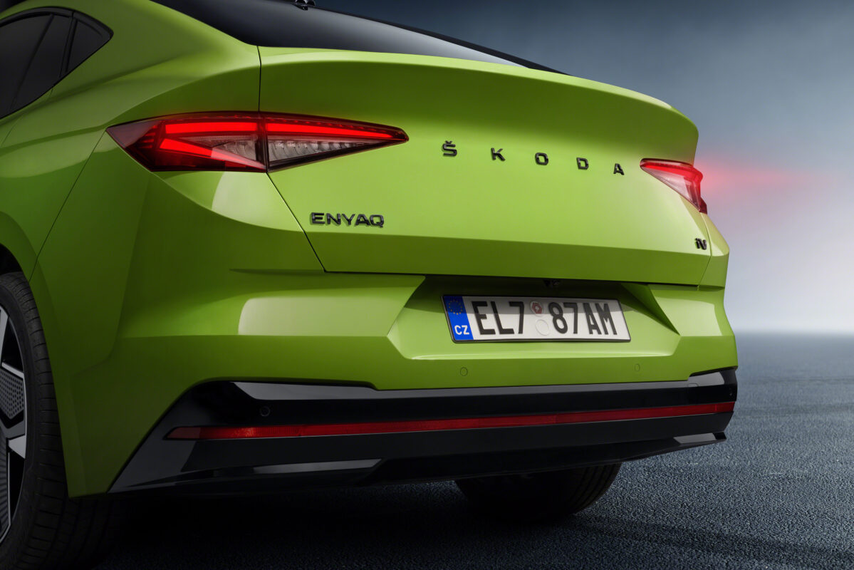 El ŠKODA ENYAQ COUPR IV: la electromovilidad en su  forma más elegante