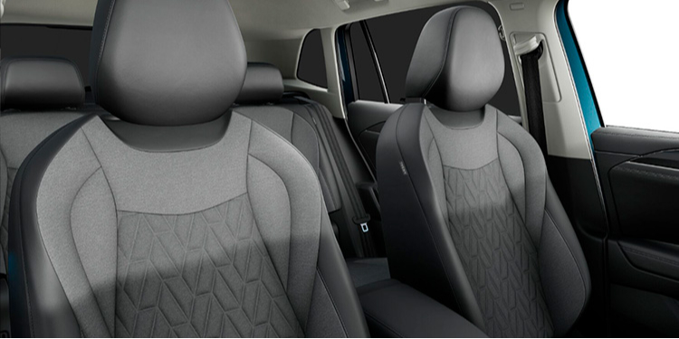 Interior del Tiguan Más