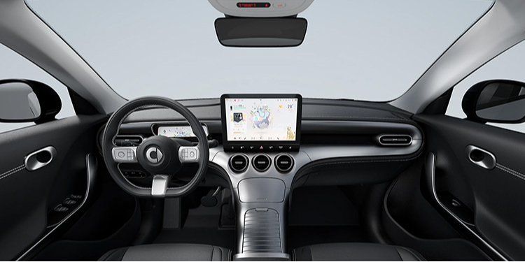 Imagen interior Infinite Grey con pintura META BLACK