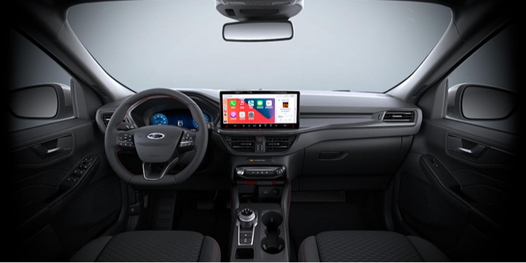 Imagen del interior del Ford Kuga