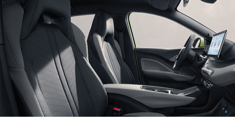 Interior del vehículo BYD Dolphin Surf Comfort