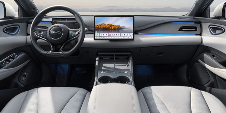 Vehículo BYD Seal 6 DM-i Comfort interior