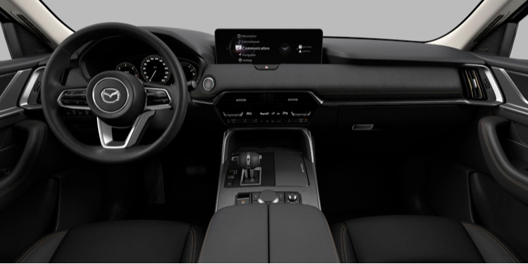 Interior del vehículo Mazda CX-60
