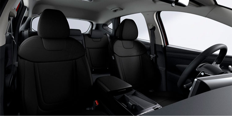 Asientos interiores del Hyundai Tucson 1.6T AT KLASS